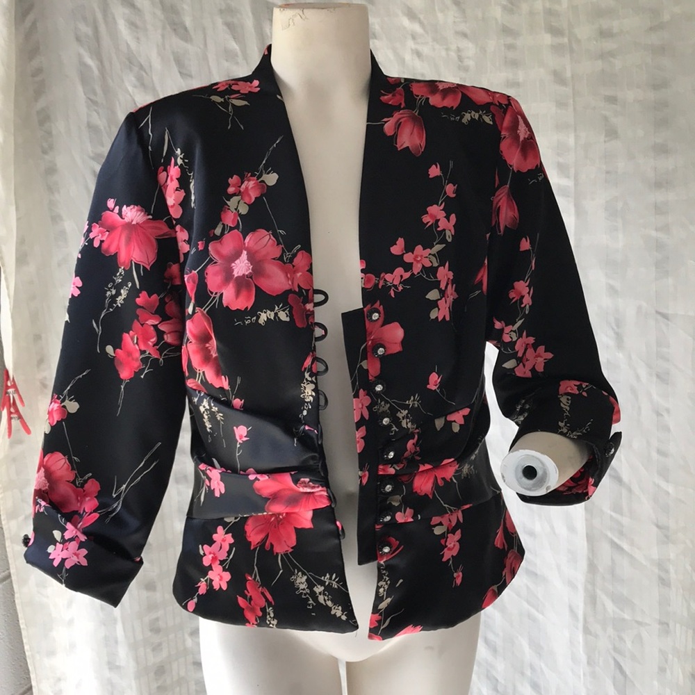 J.R.Nites by Caliendo fashion suit jacket 3/4 slve